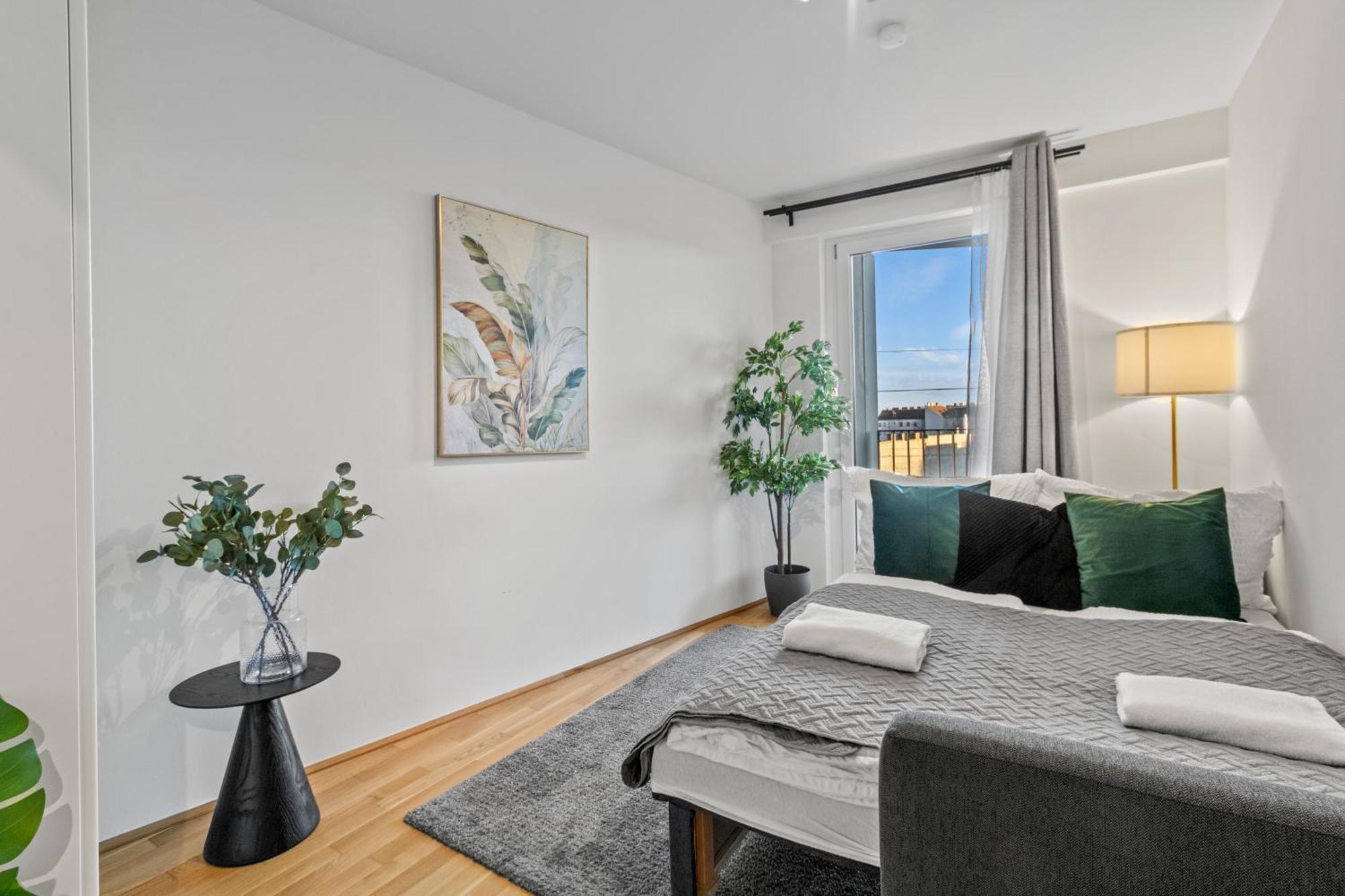 Balcony Apartment I 50 M² I Near City Center Wien Exteriör bild