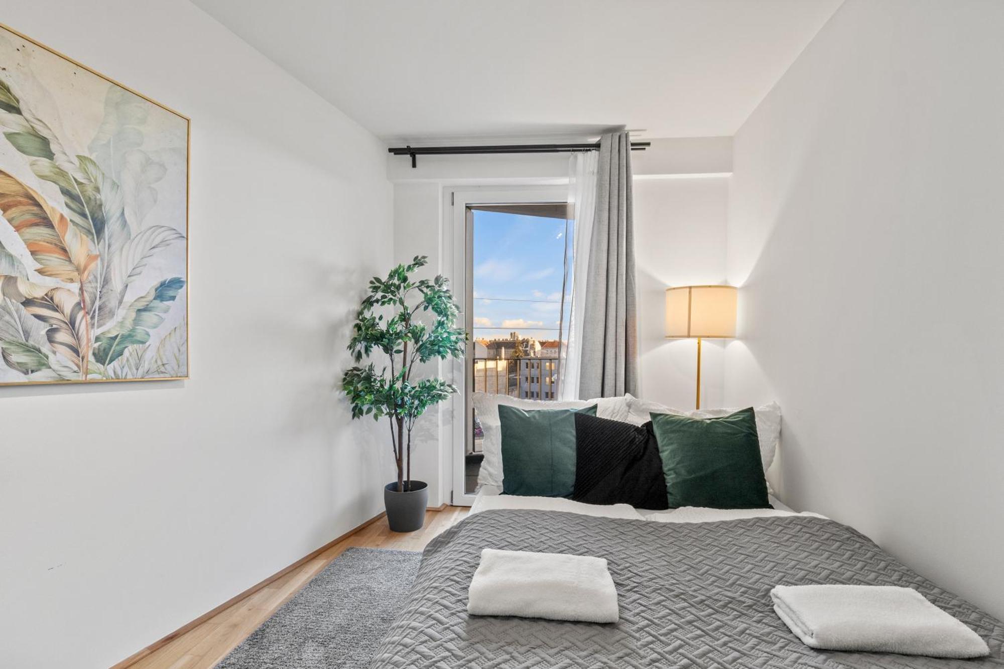 Balcony Apartment I 50 M² I Near City Center Wien Exteriör bild