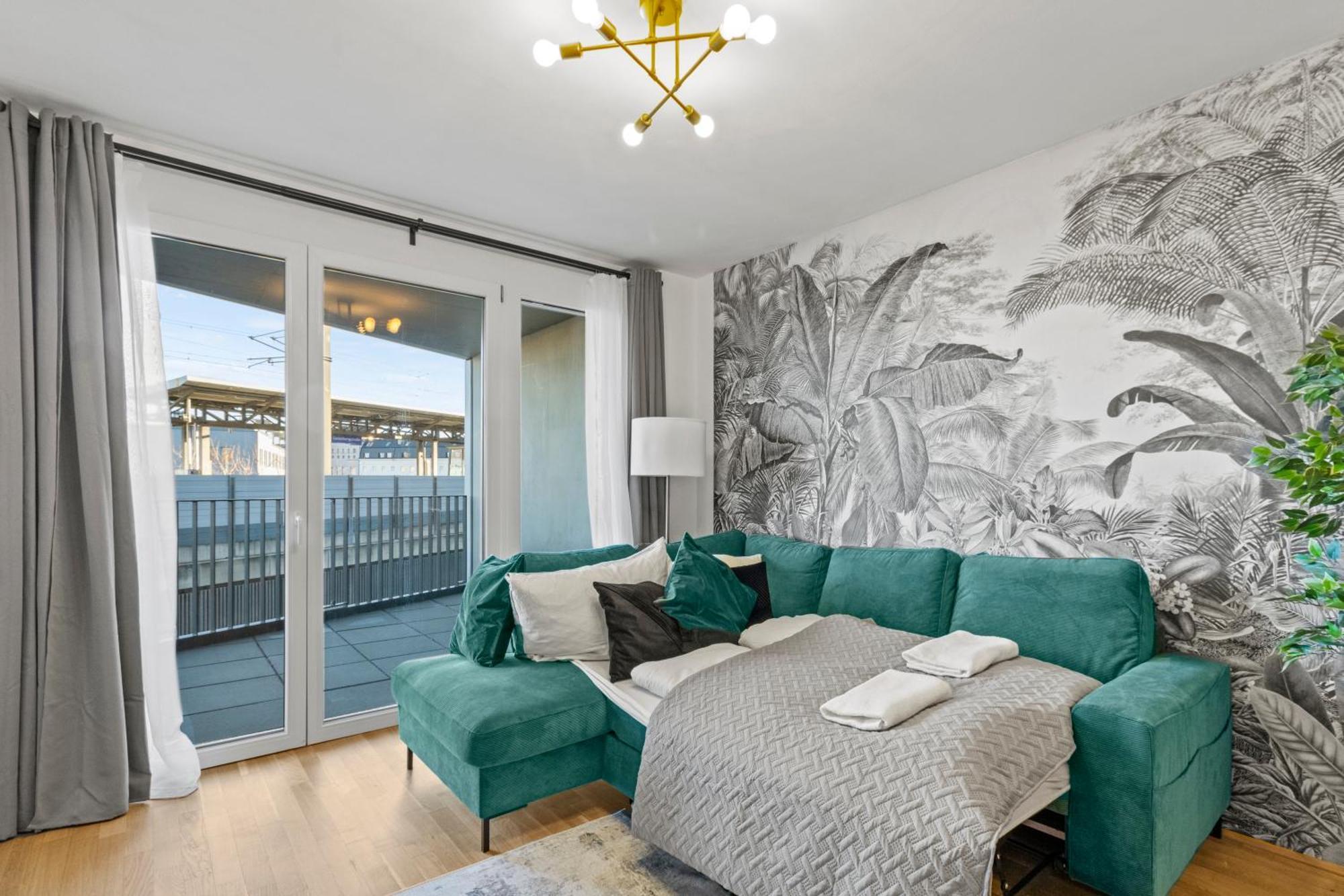 Balcony Apartment I 50 M² I Near City Center Wien Exteriör bild