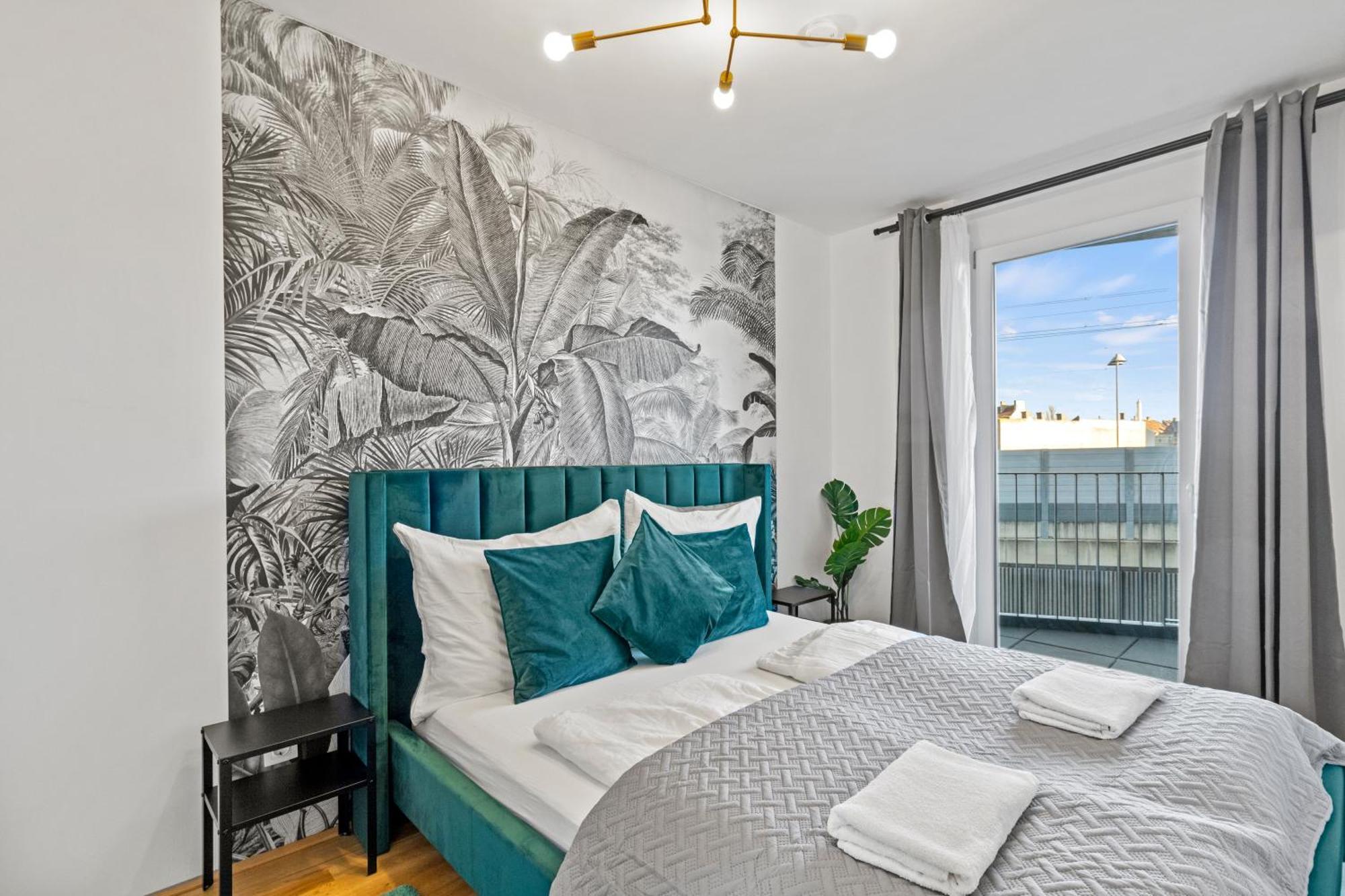 Balcony Apartment I 50 M² I Near City Center Wien Exteriör bild